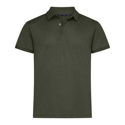 Ivy Green - Front - Cutter & Buck Mens Virtue Polo Shirt