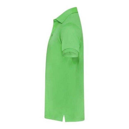 Lime Green - Side - Cutter & Buck Mens Virtue Polo Shirt