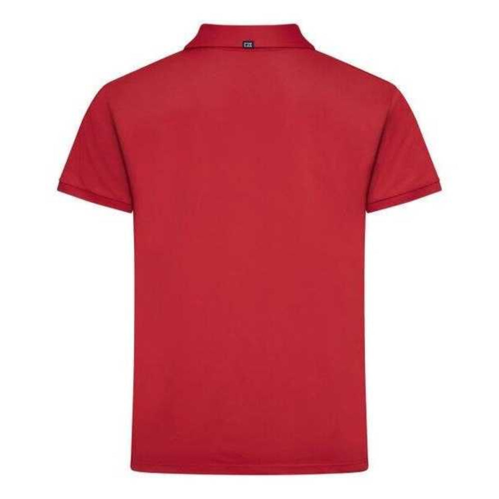 Red - Back - Cutter & Buck Mens Virtue Polo Shirt