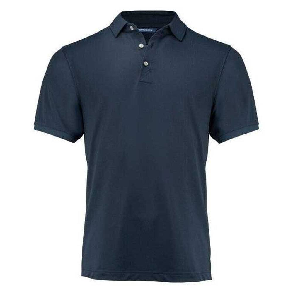 Dark Navy - Front - Cutter & Buck Mens Virtue Polo Shirt