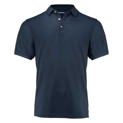 Dark Navy - Front - Cutter & Buck Mens Virtue Polo Shirt