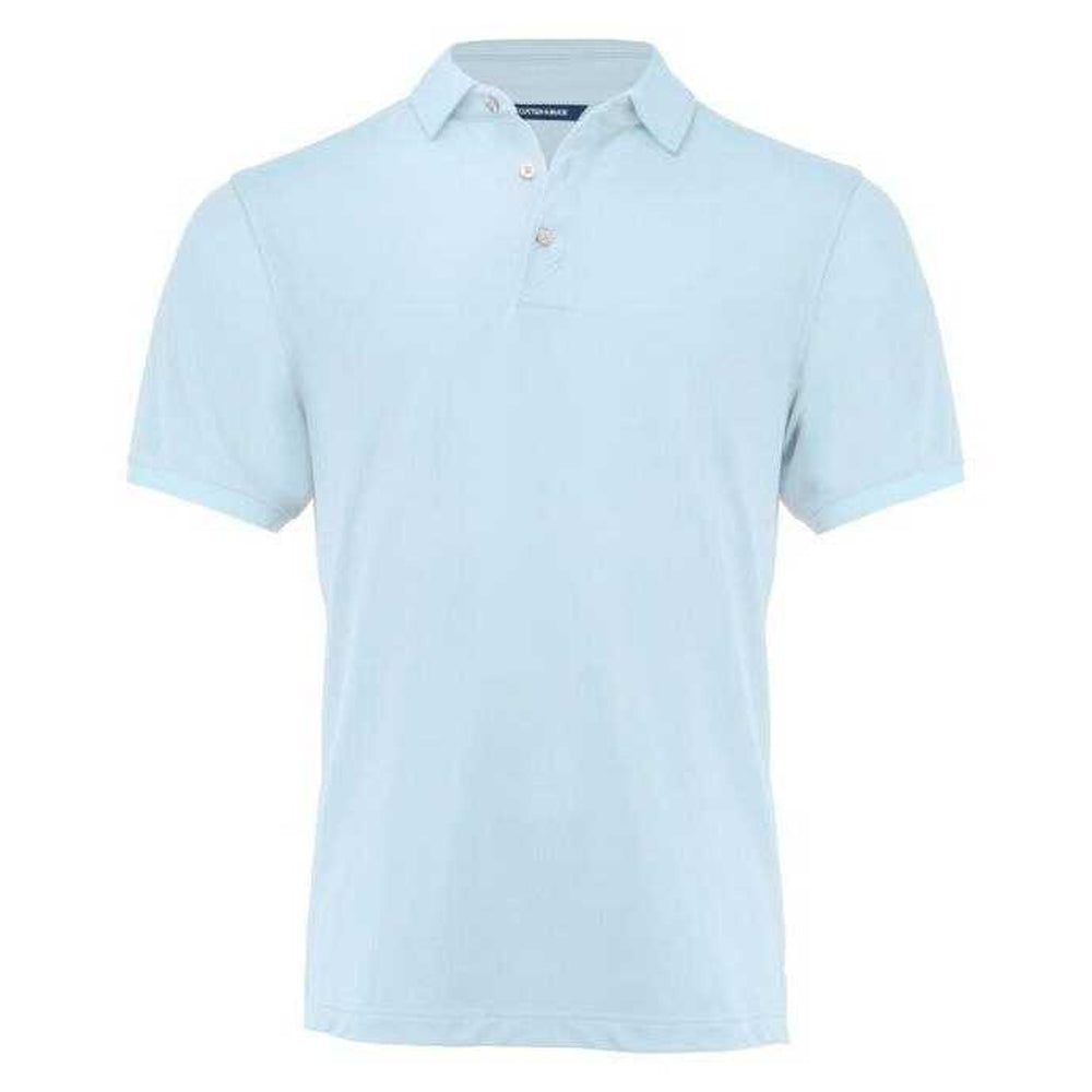Heaven Blue - Front - Cutter & Buck Mens Virtue Polo Shirt