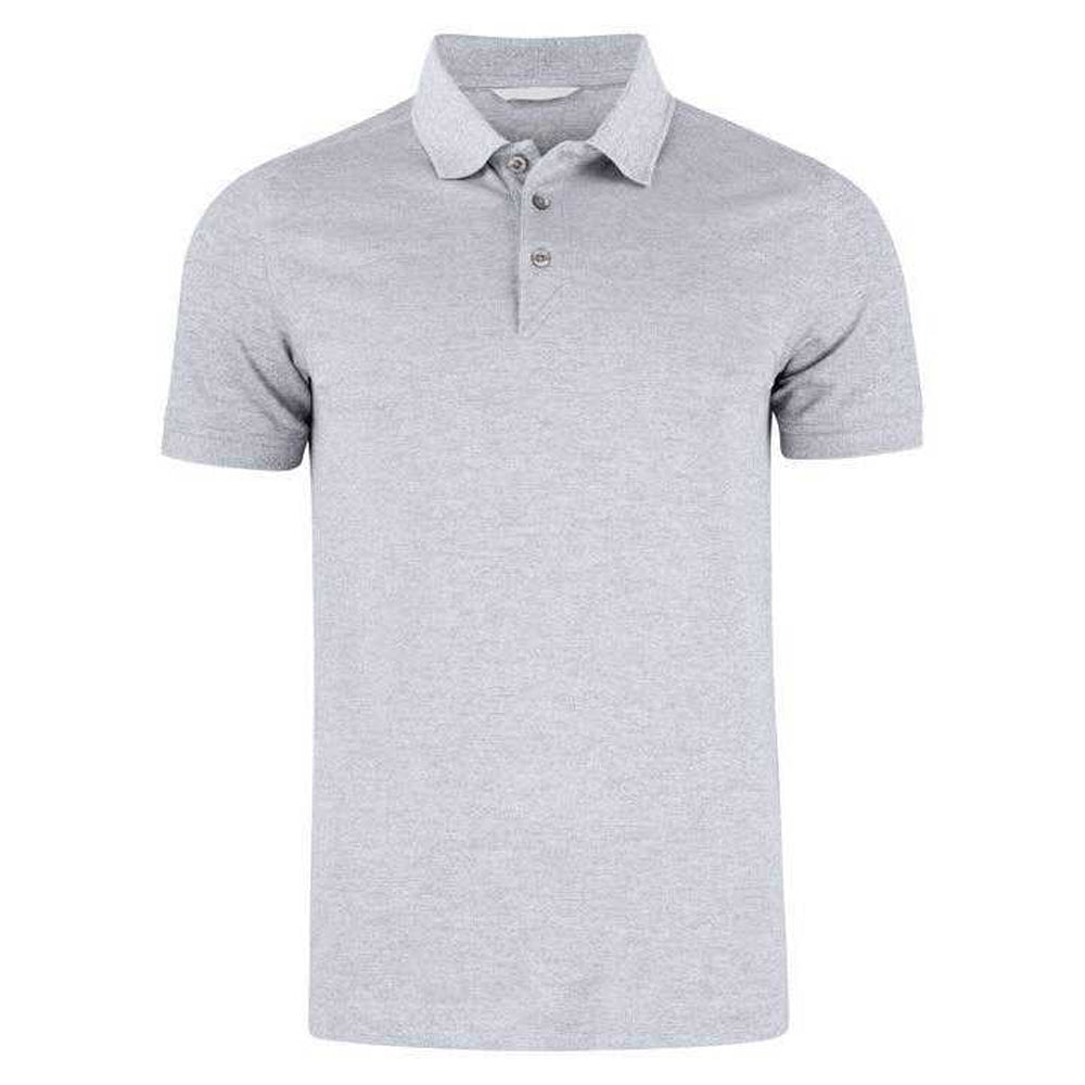 Grey Melange - Front - Cutter & Buck Mens Advantage Polo Shirt