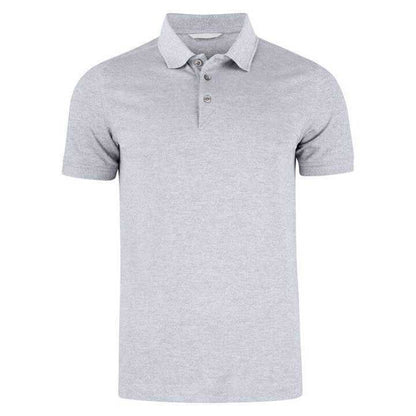 Grey Melange - Front - Cutter & Buck Mens Advantage Polo Shirt