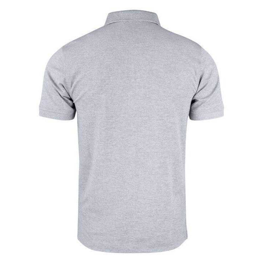 Grey Melange - Back - Cutter & Buck Mens Advantage Polo Shirt