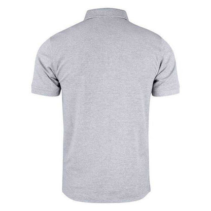 Grey Melange - Back - Cutter & Buck Mens Advantage Polo Shirt
