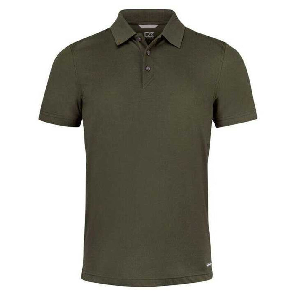 Ivy Green - Front - Cutter & Buck Mens Advantage Polo Shirt