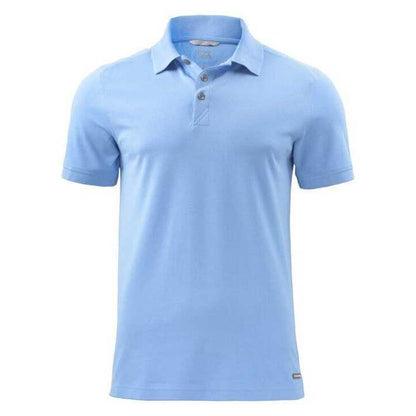 Light Blue - Front - Cutter & Buck Mens Advantage Polo Shirt