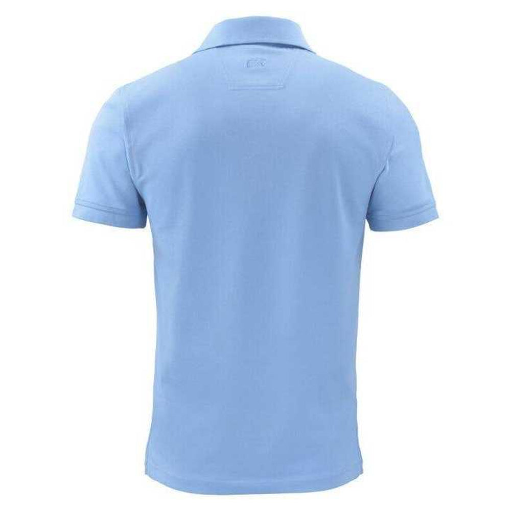 Light Blue - Back - Cutter & Buck Mens Advantage Polo Shirt