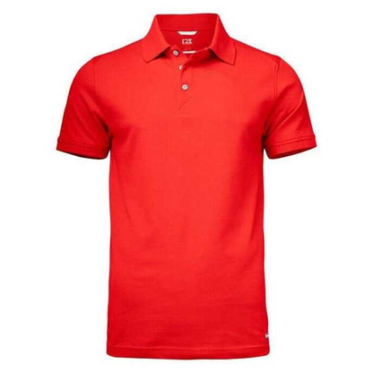 Red - Front - Cutter & Buck Mens Advantage Polo Shirt