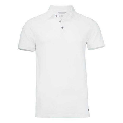 White - Front - Cutter & Buck Mens Advantage Polo Shirt