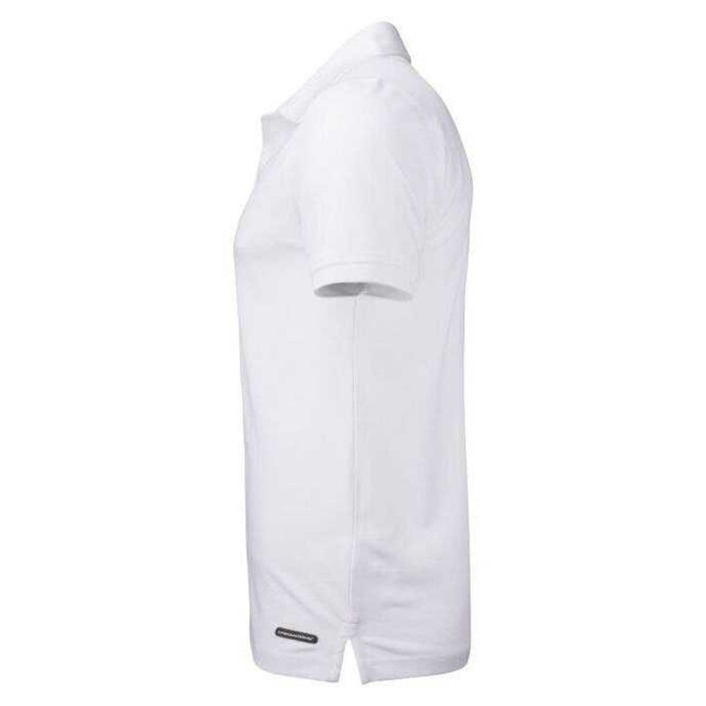 White - Side - Cutter & Buck Mens Advantage Polo Shirt