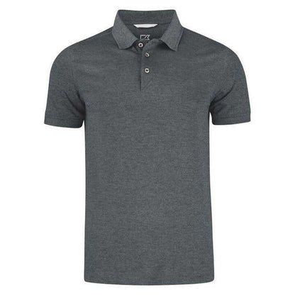 Anthracite - Front - Cutter & Buck Mens Advantage Polo Shirt