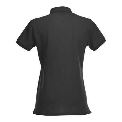 Black - Back - Clique Womens-Ladies Premium Stretch Polo Shirt