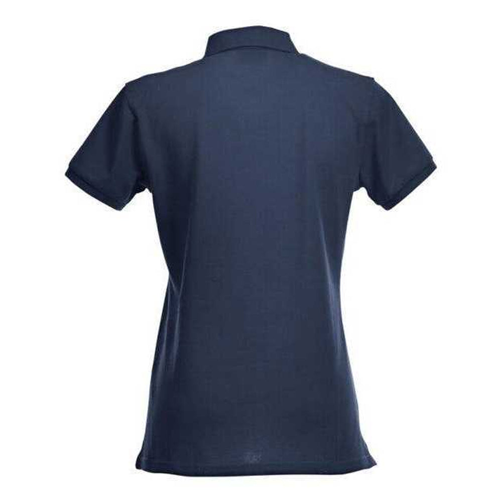 Dark Navy - Back - Clique Womens-Ladies Premium Stretch Polo Shirt