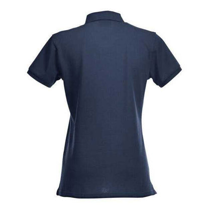 Dark Navy - Back - Clique Womens-Ladies Premium Stretch Polo Shirt