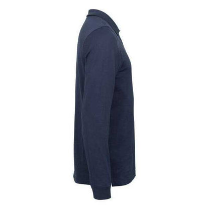 Dark Navy - Lifestyle - Cutter & Buck Mens Advantage Long-Sleeved Polo Shirt
