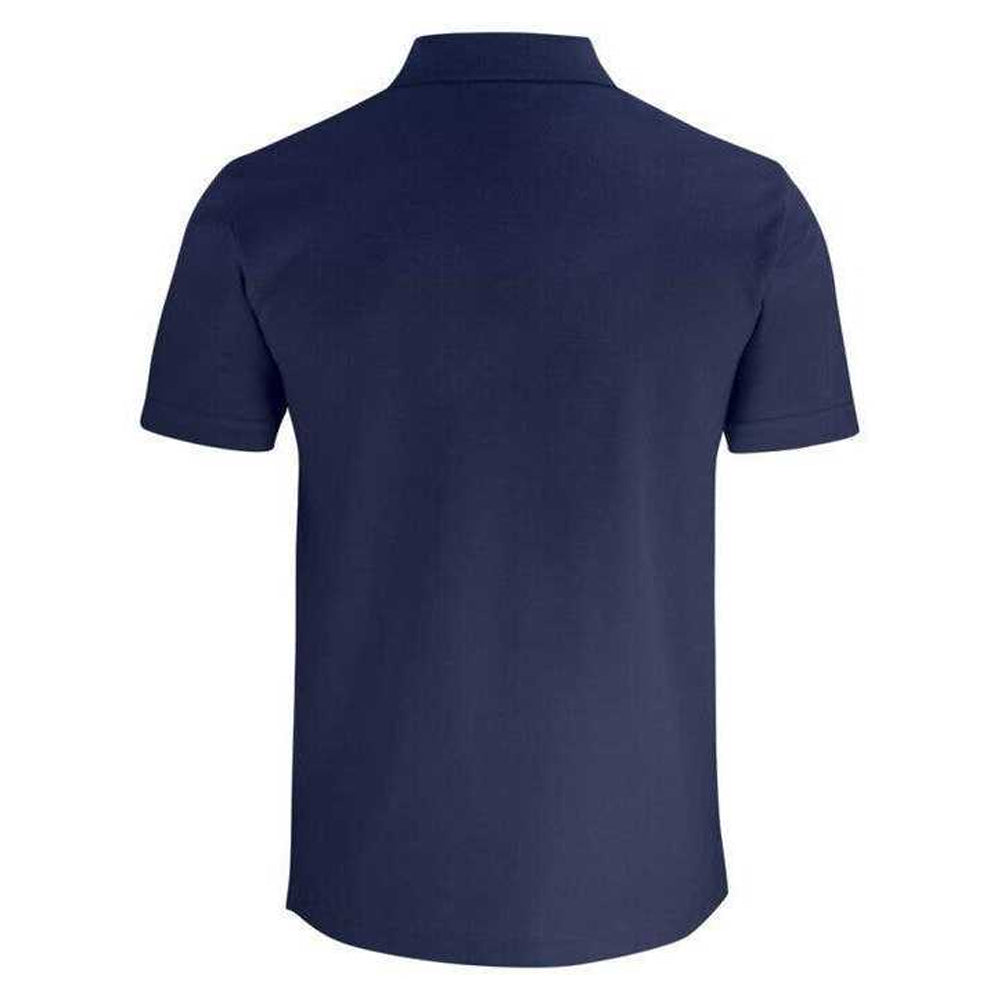 Dark Navy - Back - Clique Womens-Ladies Basic Chest Pocket Polo Shirt