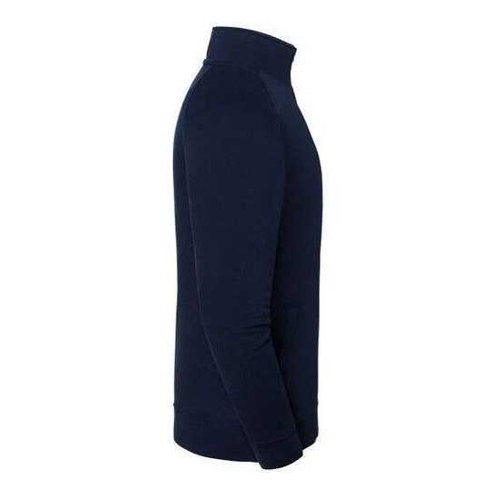 Deep Navy - Lifestyle - Fruit of the Loom Mens Iconic Premium Classic Raglan Sweat Jacket
