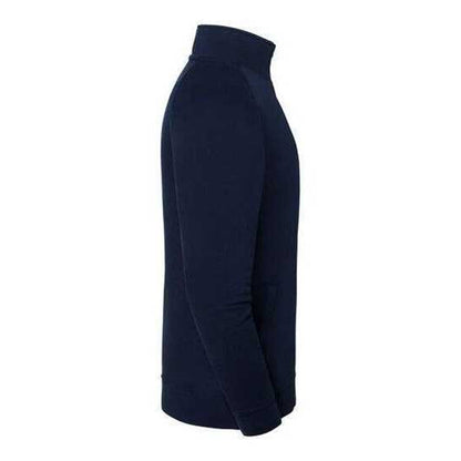 Deep Navy - Lifestyle - Fruit of the Loom Mens Iconic Premium Classic Raglan Sweat Jacket