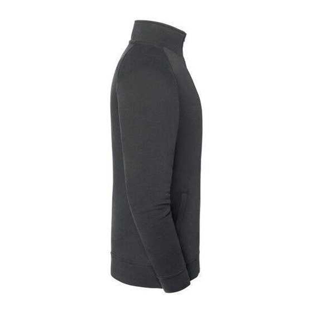 Light Graphite - Lifestyle - Fruit of the Loom Mens Iconic Premium Classic Raglan Sweat Jacket