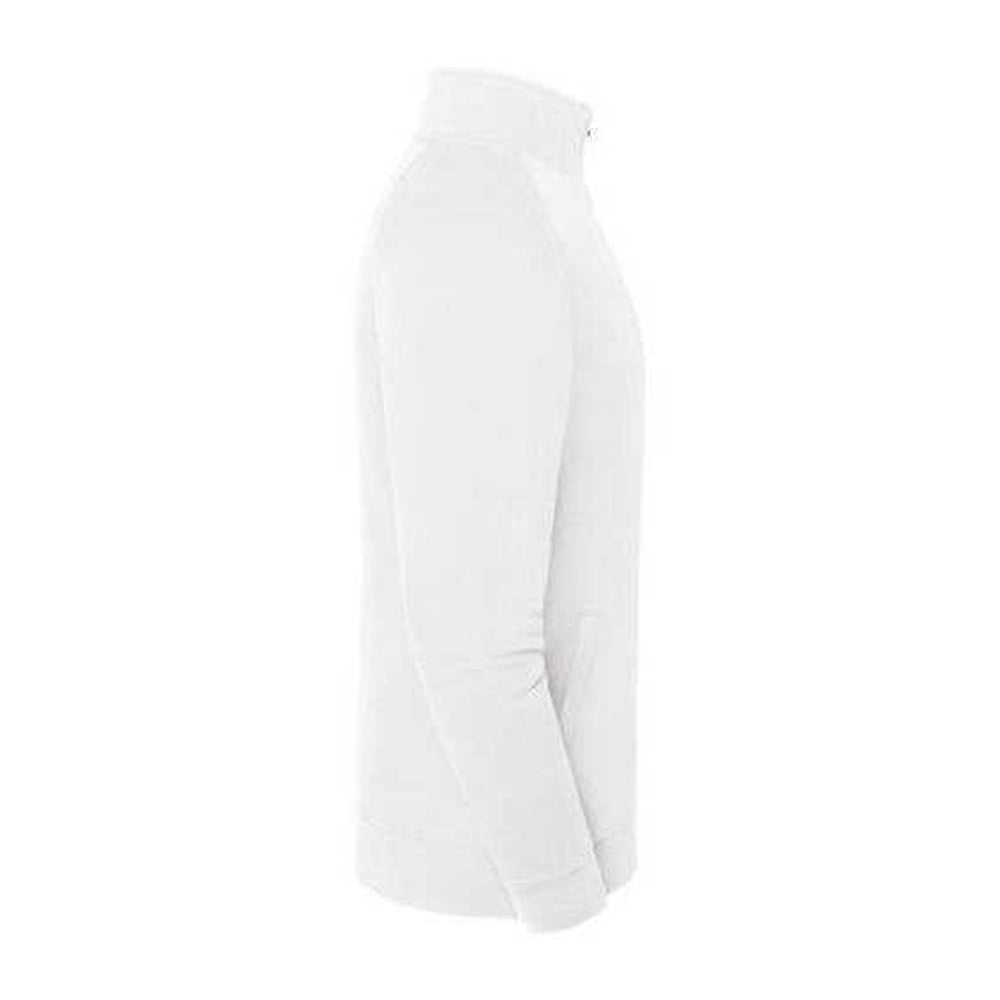 White - Lifestyle - Fruit of the Loom Mens Iconic Premium Classic Raglan Sweat Jacket