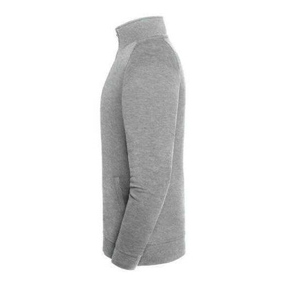 Athletic Heather - Side - Fruit of the Loom Mens Iconic Premium Classic Raglan Sweat Jacket