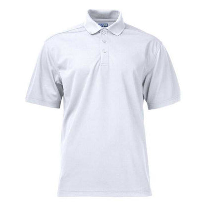 White - Front - Projob Mens Prio 2040 Pique Polo Shirt