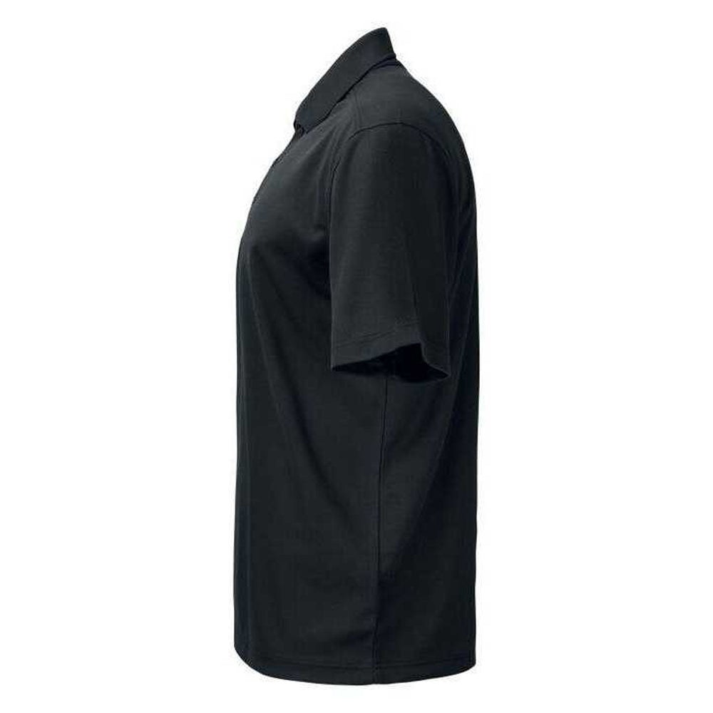Black - Side - Projob Mens Prio 2040 Pique Polo Shirt