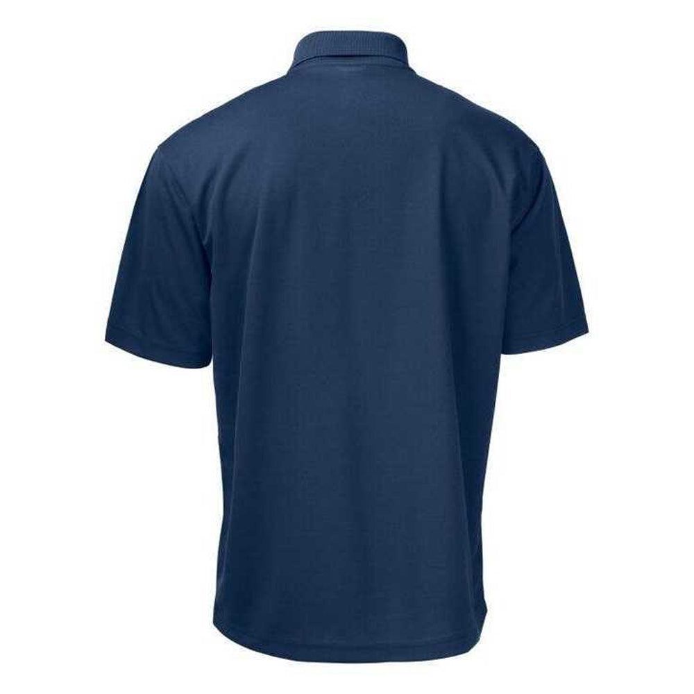 Navy - Back - Projob Mens Prio 2040 Pique Polo Shirt