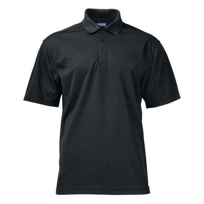 Black - Front - Projob Mens Prio 2040 Pique Polo Shirt