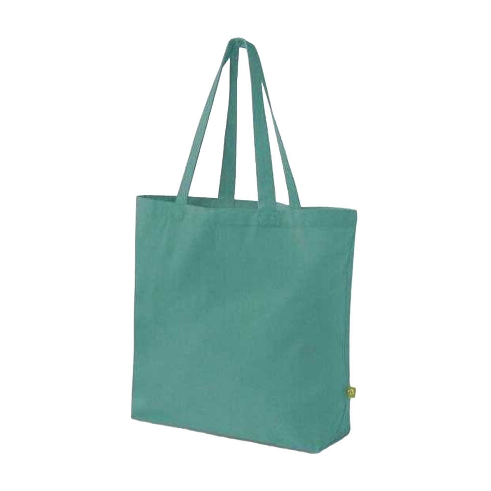 Sage Green - Back - Westford Mill EarthAware Organic Cotton Tote Bag