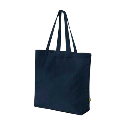 French Navy - Back - Westford Mill EarthAware Organic Cotton Tote Bag