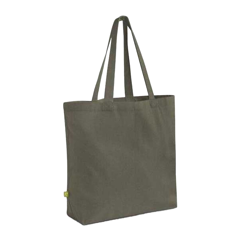 Olive Green - Front - Westford Mill EarthAware Organic Cotton Tote Bag