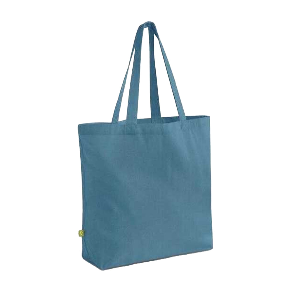 Airforce Blue - Front - Westford Mill EarthAware Organic Cotton Tote Bag
