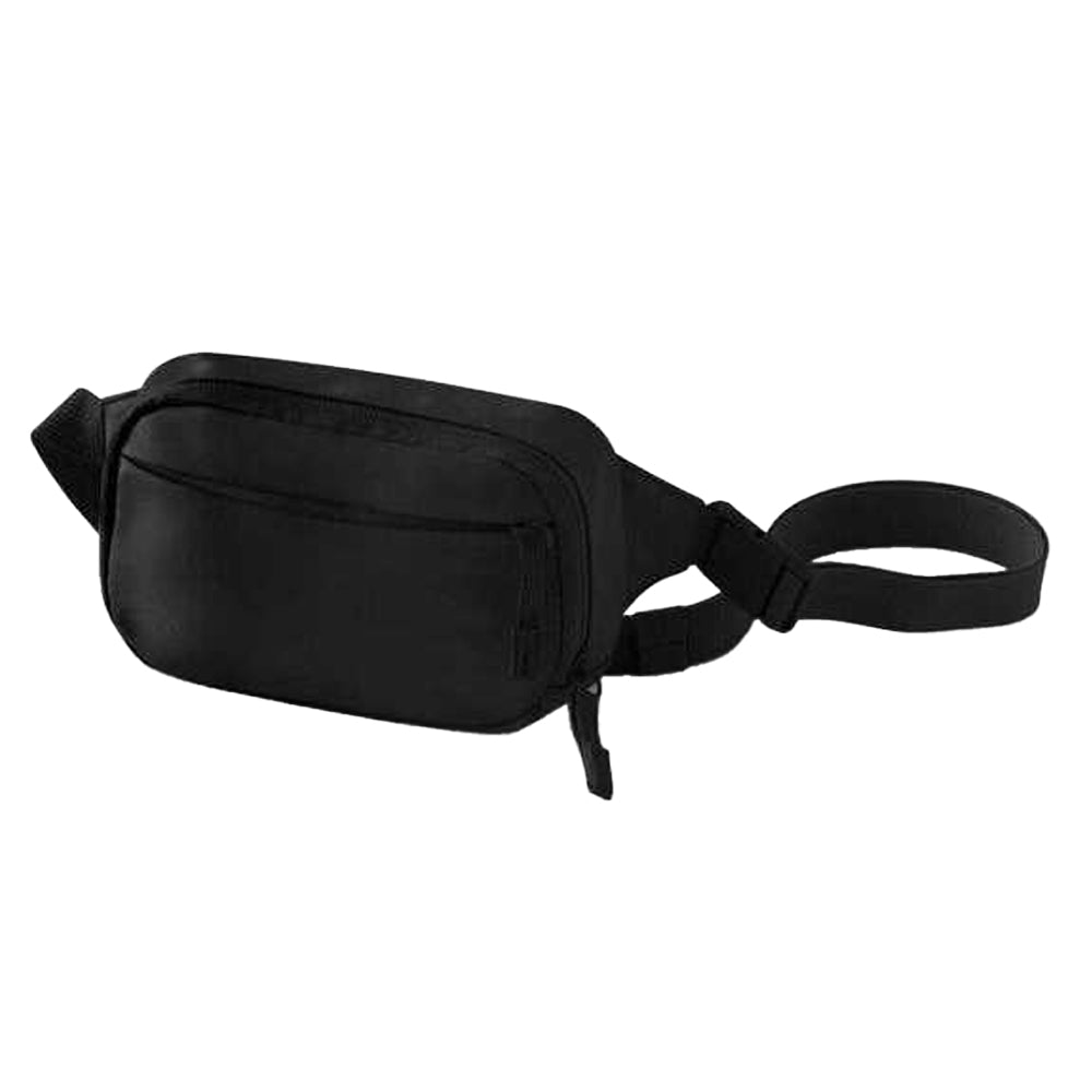Black - Back - Quadra Studio Plain Hip Bag
