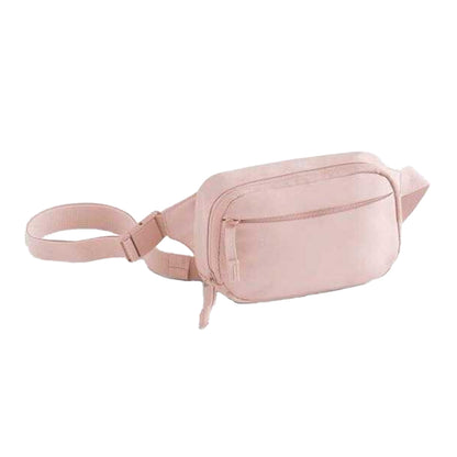 Fresh Pink - Front - Quadra Studio Plain Hip Bag
