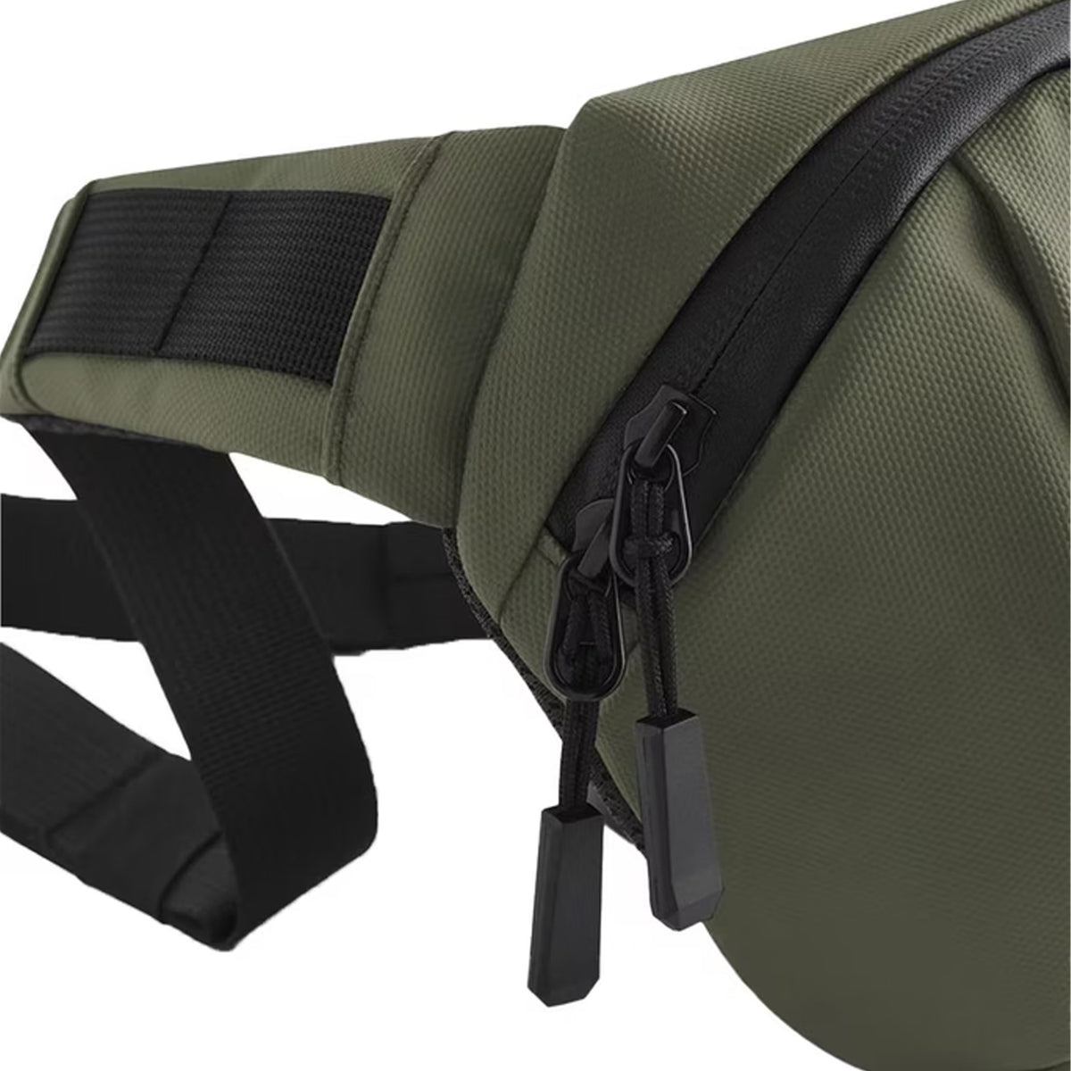 Olive Green - Side - Bagbase Everyday 5L Crossbody Bag