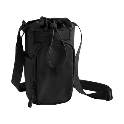 Black - Front - Quadra Studio Water Bottle Carrier