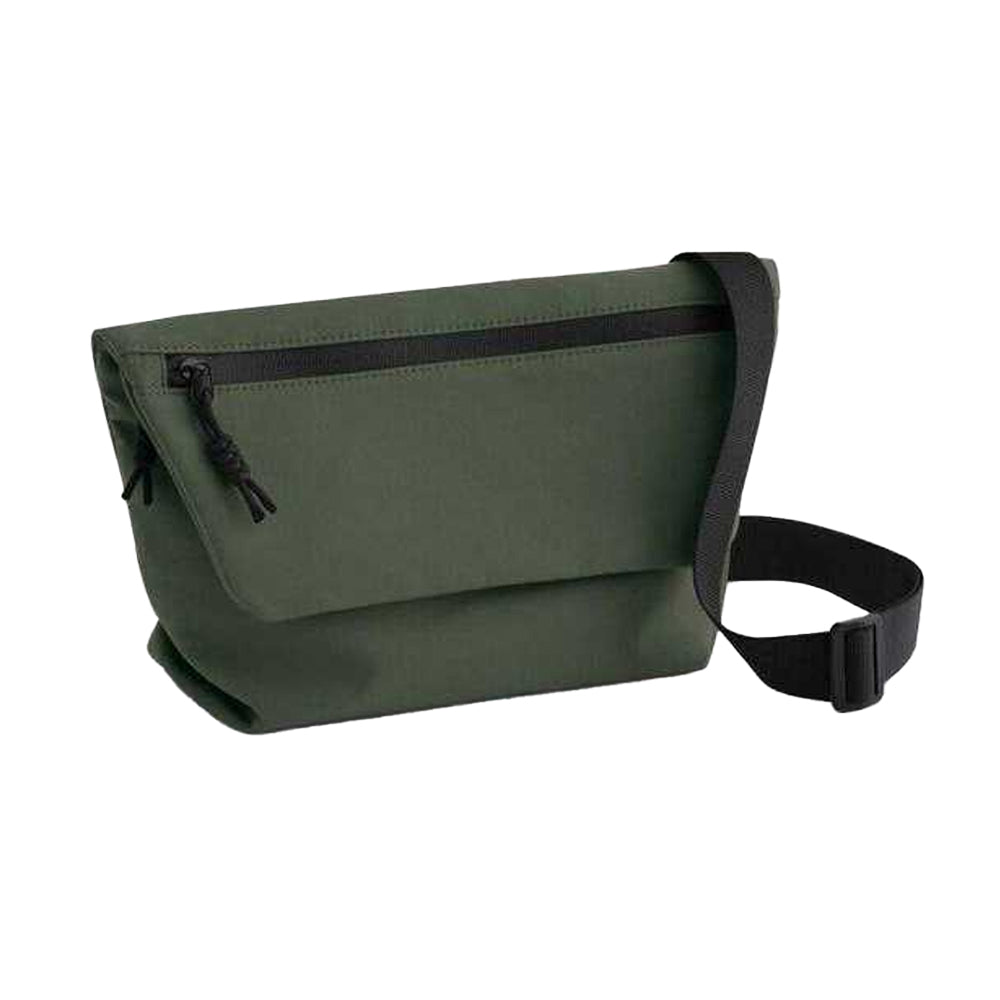 Pine Green - Front - Bagbase Minimal Lifestyle Mini Messenger Bag