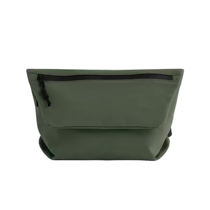 Pine Green - Side - Bagbase Minimal Lifestyle Mini Messenger Bag