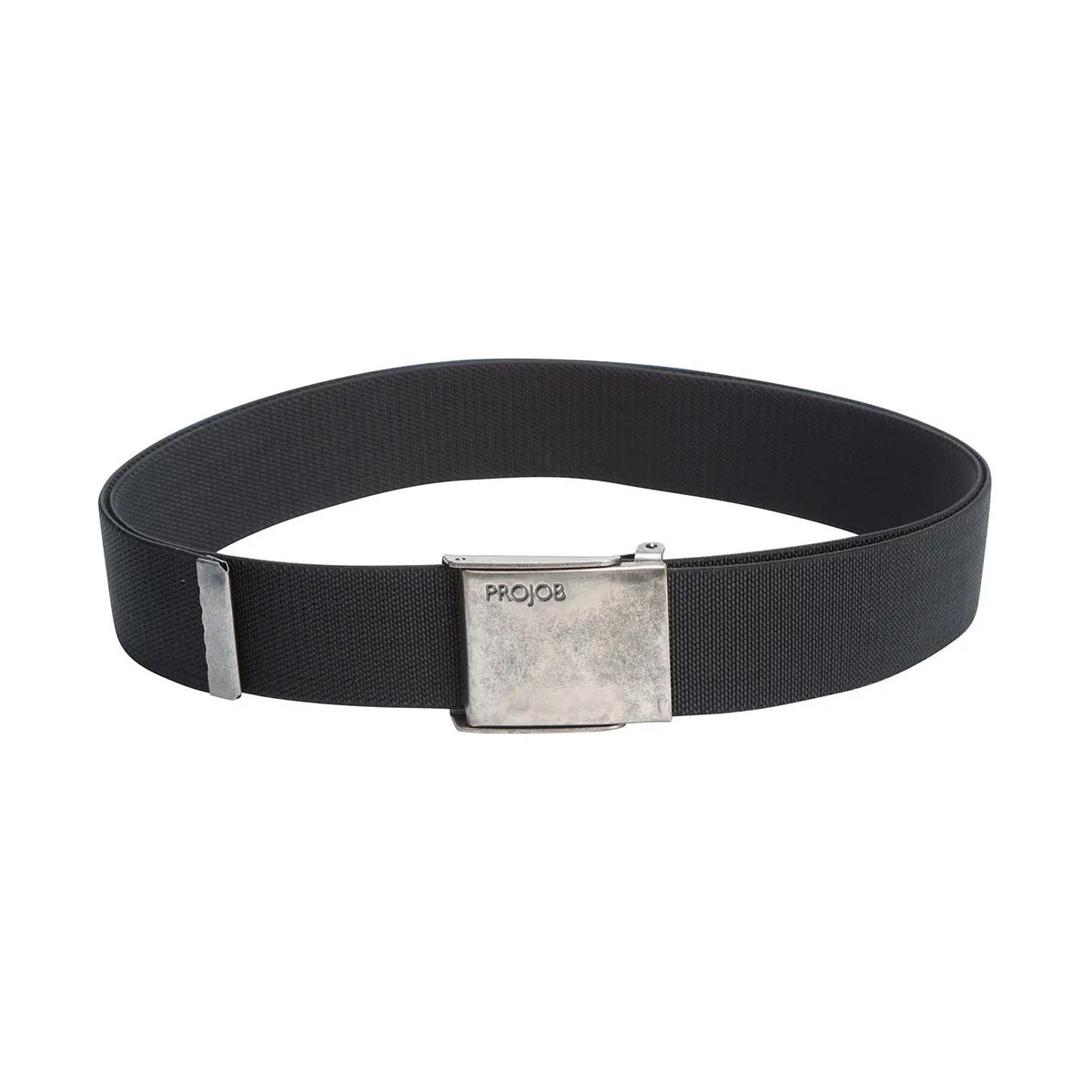Black - Front - Projob Mens 9001 Stretch Belt