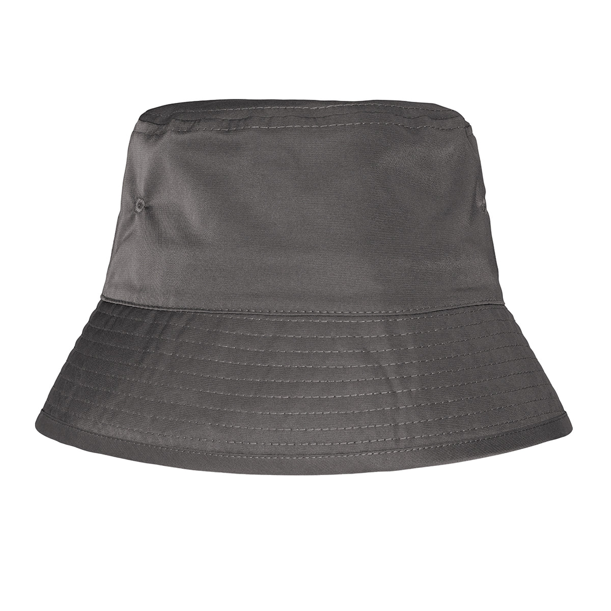 Grey - Front - Result Core Unisex Adult Bound Edge Recycled Bucket Hat