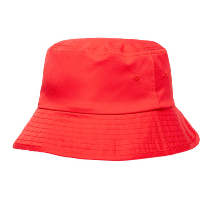 Red - Front - Result Core Unisex Adult Bound Edge Recycled Bucket Hat