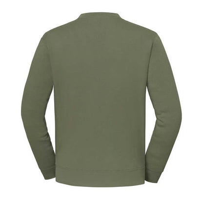 Classic Olive - Back - Fruit of the Loom Mens Iconic Premium Sweatshirt