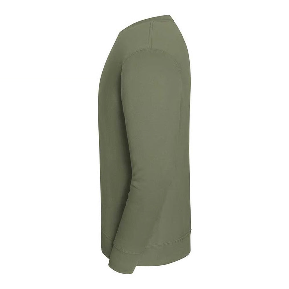 Classic Olive - Side - Fruit of the Loom Mens Iconic Premium Sweatshirt