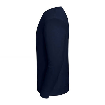 Deep Navy - Side - Fruit of the Loom Mens Iconic Premium Sweatshirt