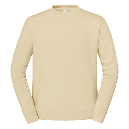 Desert Sand - Front - Fruit of the Loom Mens Iconic Premium Sweatshirt