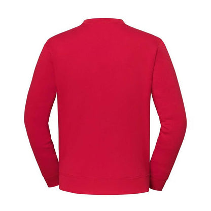 Red - Back - Fruit of the Loom Mens Iconic Premium Sweatshirt