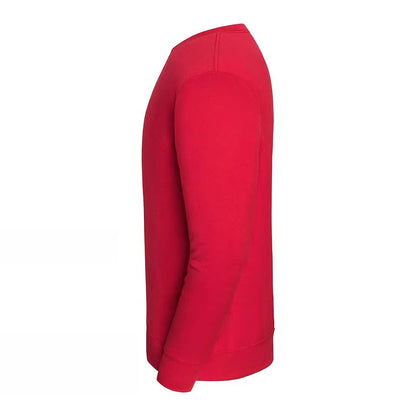 Red - Side - Fruit of the Loom Mens Iconic Premium Sweatshirt
